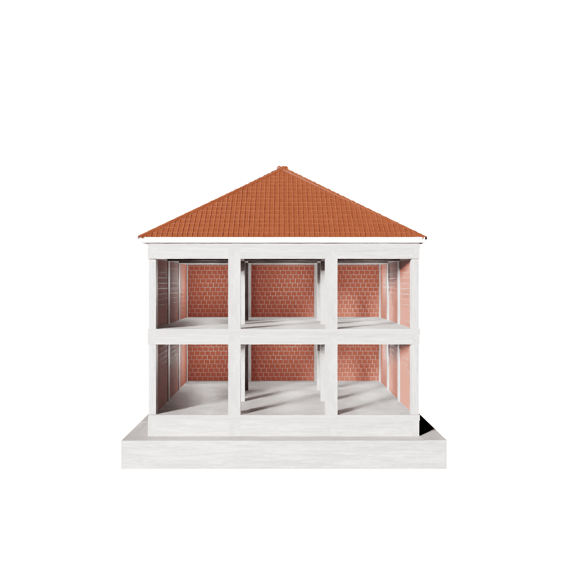 house in construction fase