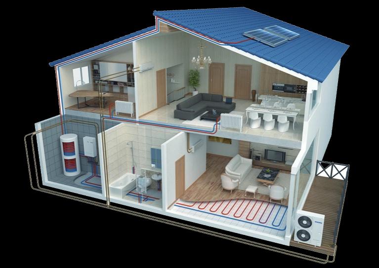 heating cooling section